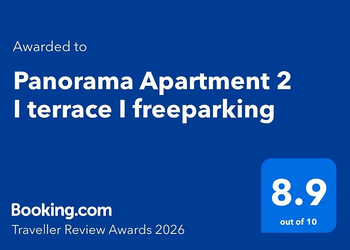 Panorama 2 Ii Terrace Ii Freeparking 부다페스트